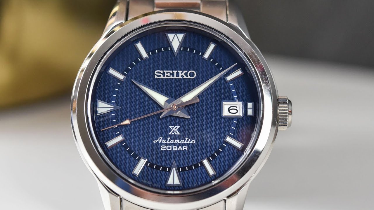 SEIKO Alpinist Blue SPB249 - YouTube