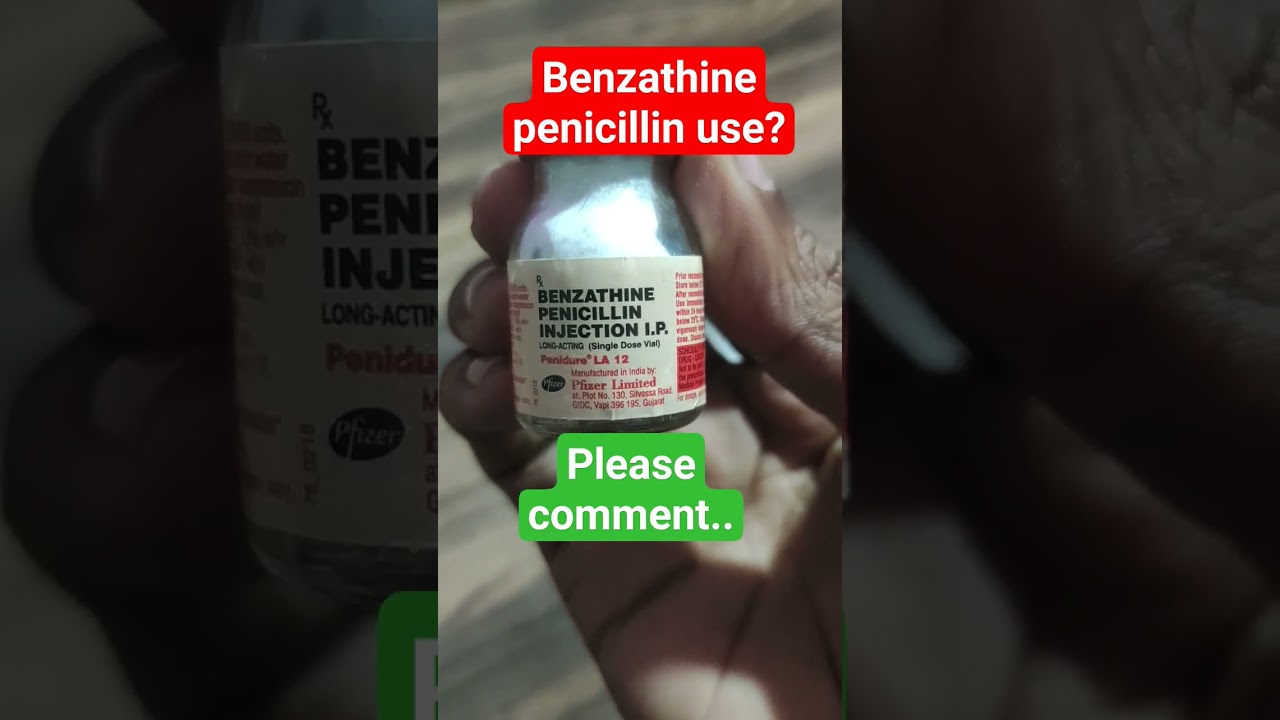 Benzathine penicillin injection ll #drugs #shorts