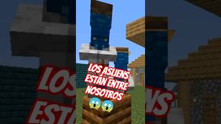 LOS ALIENS ESTAN ENTRE NOSOSTROS? #minecraft #shortvideo #humor