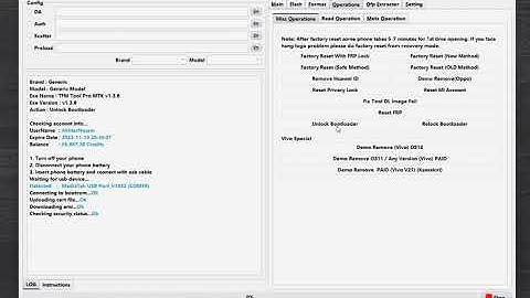 MTK Any Phone Bootloader Unlock