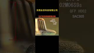 SMT Reflow Soldering Component Tinning Process.#soldering  #weldingtechniques  #knowledgesharing