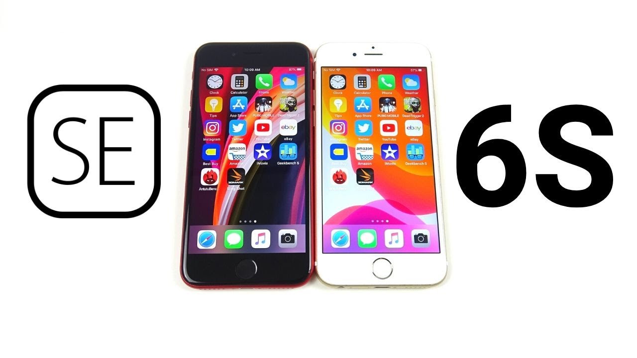 Iphone Se Vs Iphone 6s Speed Test Youtube