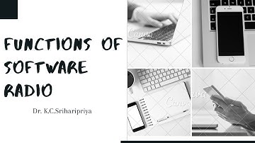 Functions of Software Radio