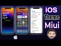 iOS Inspired Theme Miui - System Ui, Control Centre🔥| Must Try This Theme👍😀