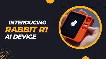 Introducing Rabbit R1 AI - Trending AI device || Ai technology