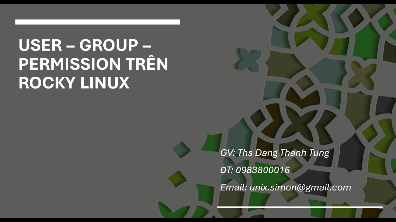 41. Hướng dẫn sử dụng lệnh quản trị User & Group trên Linux – Từ cơ bản đến nâng cao (tiếp theo)