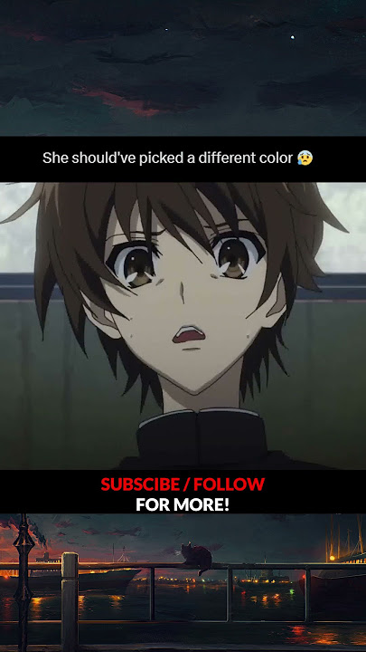 One of the Most Famous Death in Anime #anime  #animemoments #another #umbrella #shorts