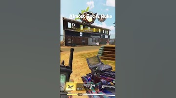I almost got a nuke #nuketowncallofduty #callofduty #codm #nukeplayers #firstpersonshooter #codm