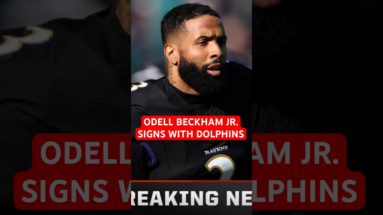 Miami Dolphins SIGN Odell Beckham Jr.! #shorts