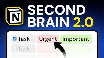 My Ultimate Notion Second Brain for Productivity (Full Tour)