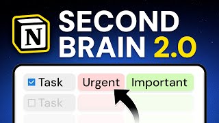 My 2024 Notion Second Brain for Productivity (Full Tour)