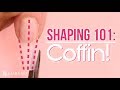 📐Shaping the Perfect Coffin Nail ⚰️ Nail Shape 101 ✨How to File Your Nails