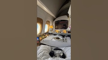 POV: You’re 40,000 feet in the sky, taking a shower in Emirates A380 First Class. 🛁✨