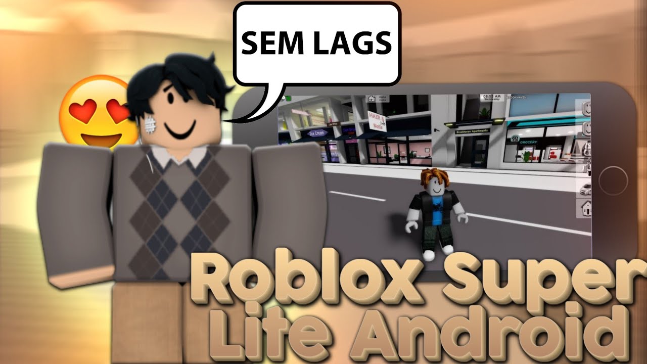 ROBLOX LITE]✓PARA CELULAR FRACO MUITO MAIS FPS(FPS BOOSTER)⚙🚀 