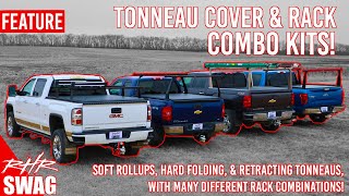 RHR Tonneau Cover & Rack Combo Kits! (Soft, Hard Folding, & Retractable!) - RHR Swag