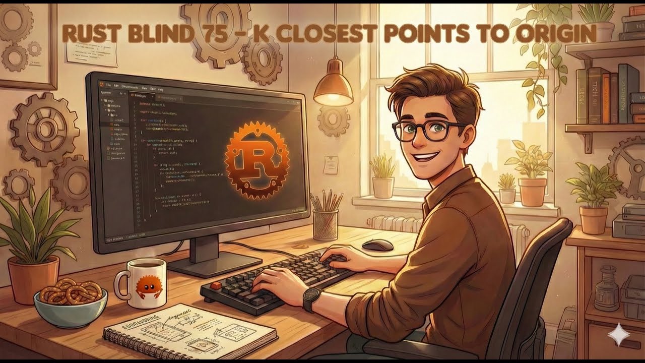 Rust Points Blind 75 in Rust - K Closest Points to Origin - YouTube