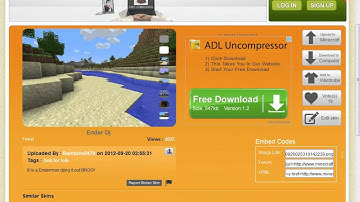 How to add a skin to Mineshafter Account
