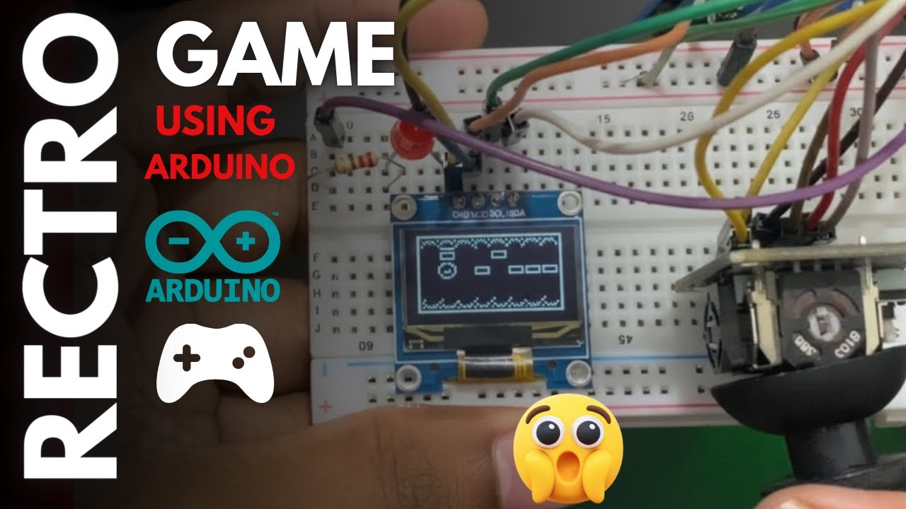 DIY Retro Game on Arduino Nano with OLED Display#ArduinoProject # ...