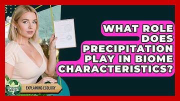 What Role Does Precipitation Play In Biome Characteristics? - Explaining Ecology