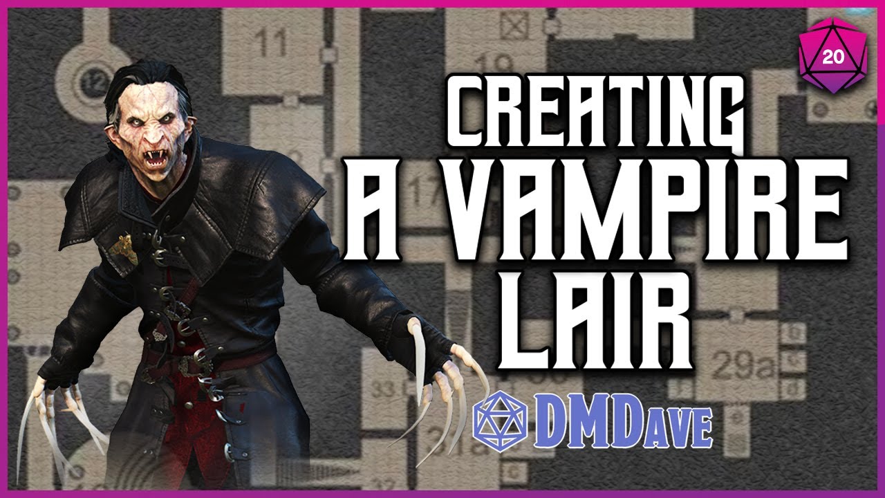 Creating a VAMPIRE LAIR in Roll20 | Step by Step | DMDave - YouTube