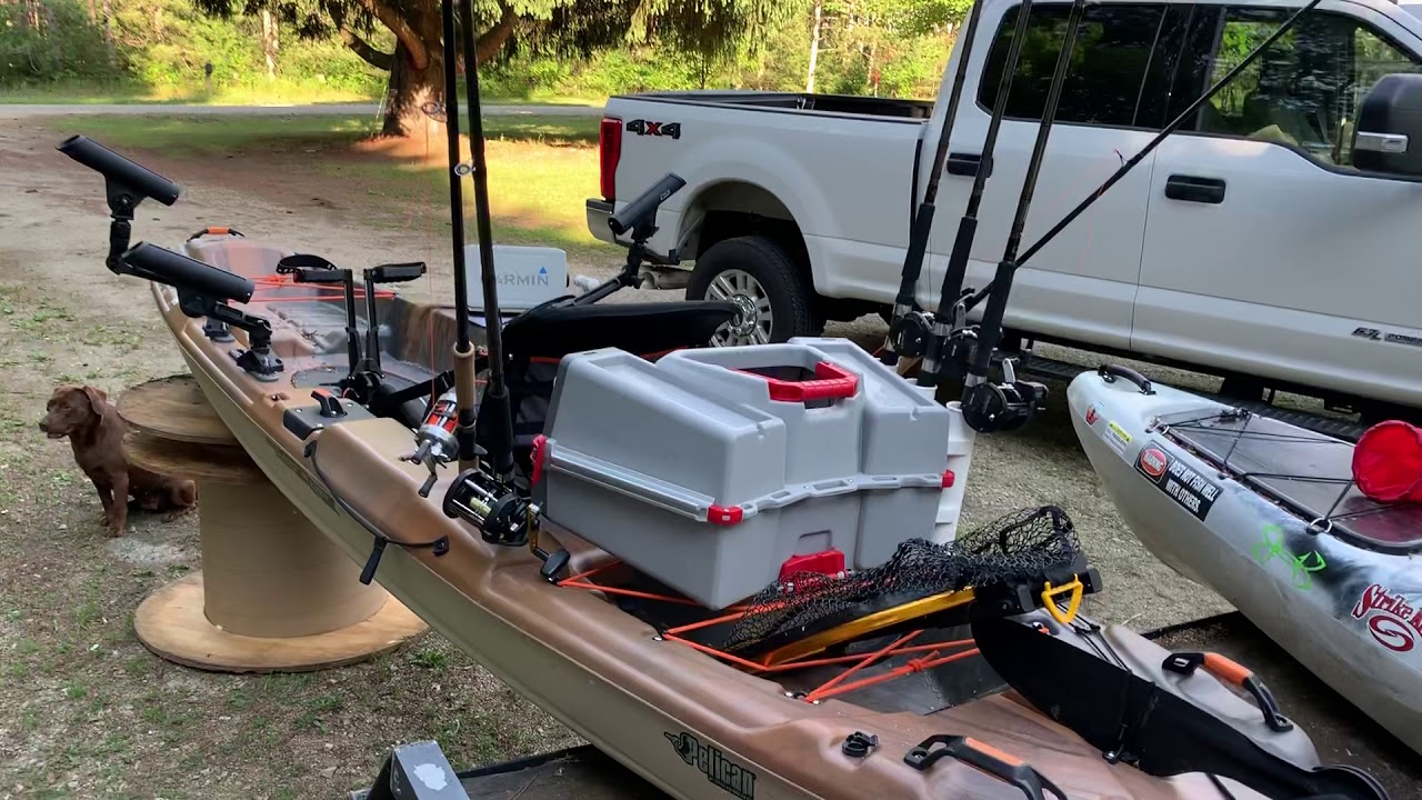 Pelican Catch 130 HD Fishing Kayak YouTube