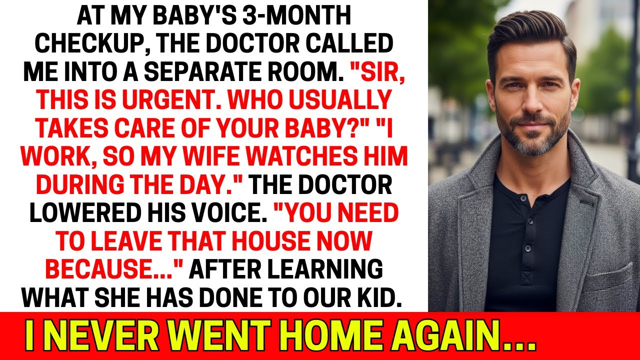 The doctor told me to leave my house immediately with my son, then I learned the horrifying reason