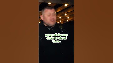 Would you have accepted the money? #shorts #security #securityguard #nightlife