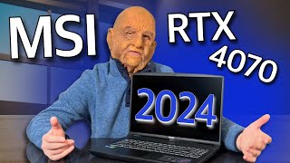 MSI Crosshair with RTX 4070 Unboxing