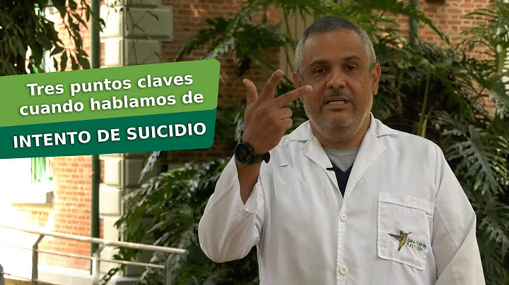Tres puntos claves cuando hablamos de intento de suicidio