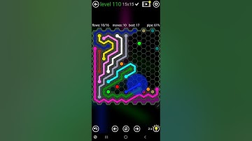 How To Solve Flow Free Hexes Jumbo Interval Pack Level 110 Board Walk Through Solution Walkthrough