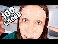 100 СЛОЁВ ТОНАЛЬНОГО КРЕМА НА ЛИЦО! НЕ ПОВТОРЯТЬ! ЧЕЛЛЕНДЖ | CHALLENGE