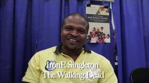 Ravenous Monster Presents IronE Singleton of The Walking Dead