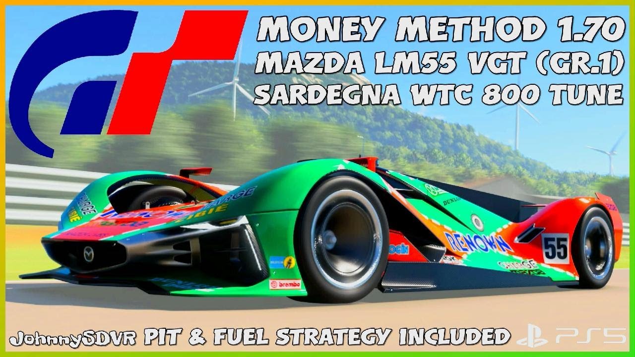 Gran Turismo 7 - Mazda LM55 VGT (Gr.1) 800PP Tune | Sardegna WTC