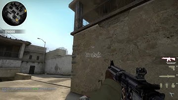 CS:GO pop flash long (dust2)