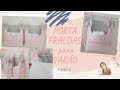 Porta Fraldas - Parte II -  de Tecido para Pendurar no varão - Fabric Diaper Holder