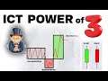 Ict power of three simplified  forex trading