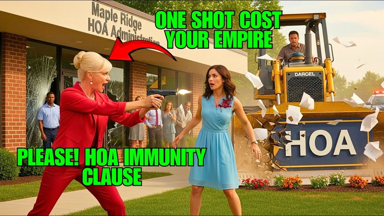 ТСЖ Карен ЗАСТРЯЛА мою жену — мой бульдозер СТЁР ВСЁ ЕЁ ТСЖ