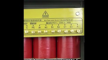 QSG 3 Phase 380v To 220v Dry Type Electrical Isolation Transformer #zhengxi #drytypetransformer