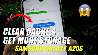 How To Clear Cache Files & Get More RAM Storage On Samsung Galaxy A20s screenshot 5