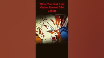 When You Beat That SSJ4 Online Ranked Gogeta #dragonball #sparkingzero #gaming