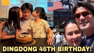 MARIAN RIVERA IPINASILIP ANG MASAYANG 46TH BIRTHDAY NI DINGDONG DANTES / NASA USA ANG PAMILYA DANTES