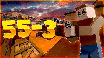 Insane Double Nuke Choke Using nigza  settings!! (Krunker.io)