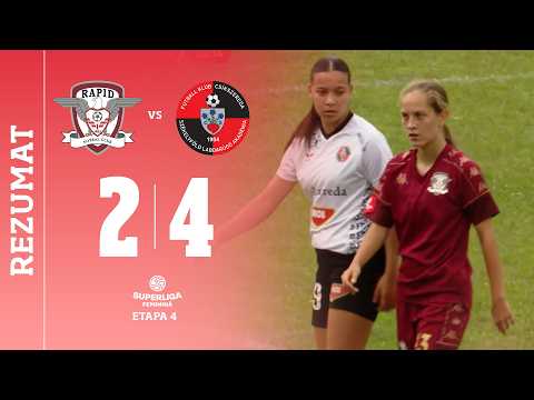 SuperLiga Feminină, Etapa 4: FC Rapid 1923 - AFK Csikszereda 2-4 (Rezumat, 13 septembrie 2026)