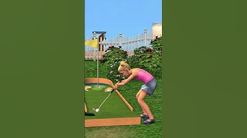 Ze is een golfspeler #ts2 #thesims2 #thesims4 #sims4 #sims4cc #sims2 #sims #gaming #games