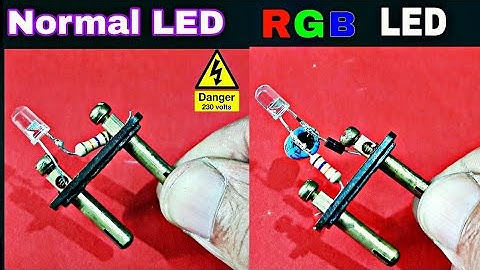 LED & RGB-LED directly 230v AC