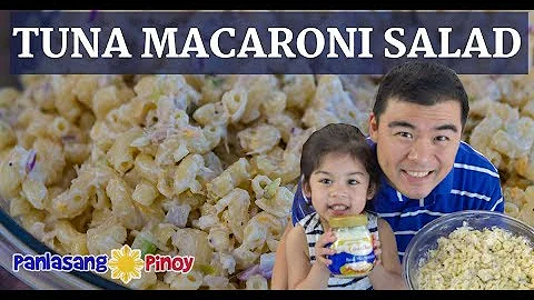 Tuna Macaroni Salad (Classic Version with Ingredients)