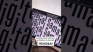 Create Animated Text in Seconds With ai #ai #textanimation #animation