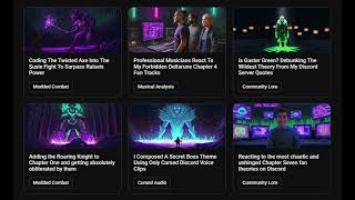 this is what youtube added as the first thing in the content tab