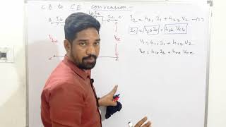 CB to CE Conversion in transistors