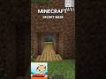HOW TO MAKE A SECRET BASE IN MINECRAFT ⛏️  #minecraft #minecraftsecretbase #minecraftshorts